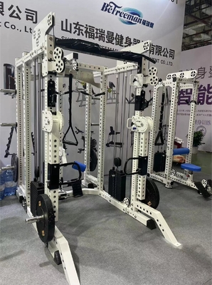 Máquina Smith comercial multifuncional gimnasio en el hogar ejercicio de acondicionamiento físico bastidor de entrenamiento de fuerza