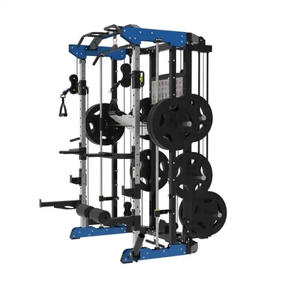 Tubos de acero Q235 Comercial todo en uno entrenador funcional máquina Smith multifunción