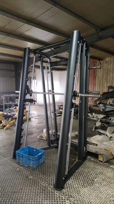 Entrenamiento deportivo Multifunción Power Rack Smith Máquina con sistema de polea Equipo de gimnasio