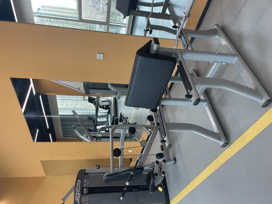 1170*800*1080 mm Banquillo de curva de brazos para bíceps Máquinas de selección de carga de pines de curva en gimnasio