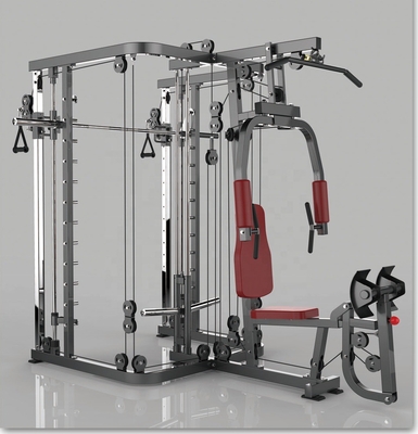 Equipo de gimnasio para el entrenamiento de fuerza multifunción Power Squat Rack Smith Machine