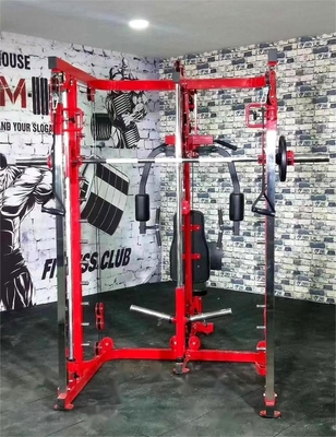 Power Squat Rack Smith Estilo de entrenamiento de deportes automáticos para equipos de entrenamiento de fuerza