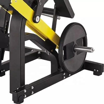 Equipo de entrenamiento de fuerza física para gimnasio o hogar Placa de acero cargada Curl de piernas de pie