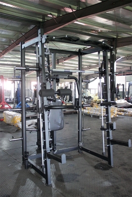 Power Squat Rack Smith máquina para el hombro pecho pierna prensa todo en uno equipo de gimnasia