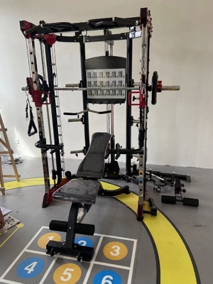 80kg*2 Carga de peso Multifunción equipo de gimnasio para el hogar para el hombro, el pecho y la pierna