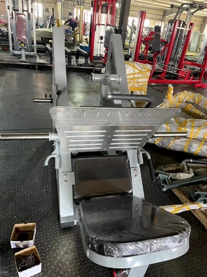Equipo de gimnasio de acondicionamiento físico comercial Placa ajustable cargada 45 grados máquina de prensado de piernas