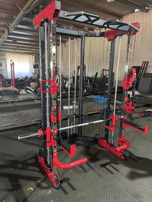 1500 * 2000 * 2250mm Multifuncional Power Squat Rack para el entrenamiento de la jaula de cuerpo total en casa