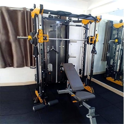 1500 * 2000 * 2250mm Multifuncional Power Squat Rack para el entrenamiento de la jaula de cuerpo total en casa