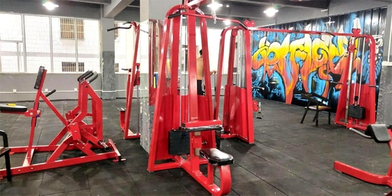 Crossover de cable ajustable de tipo cargador medio para entrenamiento de fuerza y culturismo