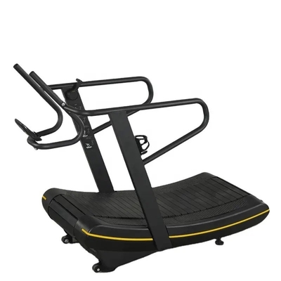 Caja de madera contrachapada de espuma de plástico Equipo de gimnasio comercial Corredor de aire no motorizado Caminadora curva manual