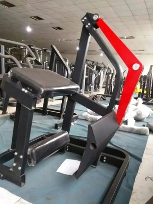 Máquina de remo con placa de acero para entrenamiento de fuerza y entrenamiento muscular en el gimnasio