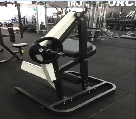 Máquina de remo con placa de acero para entrenamiento de fuerza y entrenamiento muscular en el gimnasio