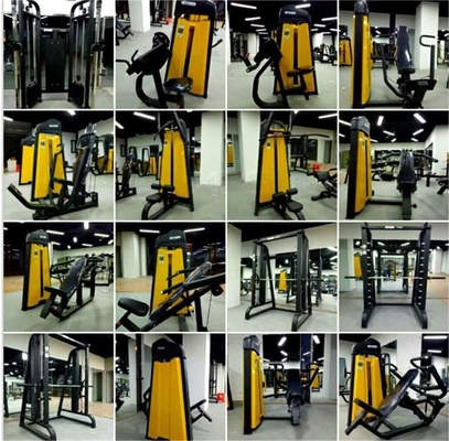 Fitness culturismo Ejercicio de acero sentado máquina de tríceps plano con carga de pin entrenamiento