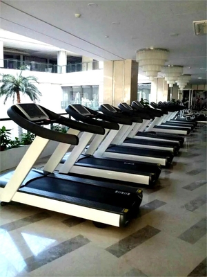 Peso máximo del usuario 200KGS Caminadora eléctrica metálica para entrenamiento cardiovascular en casa o en el gimnasio