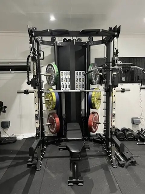 Entrenamiento de fuerza Bodybuilding Power Squat Rack Smith Máquina para el hogar o comercial