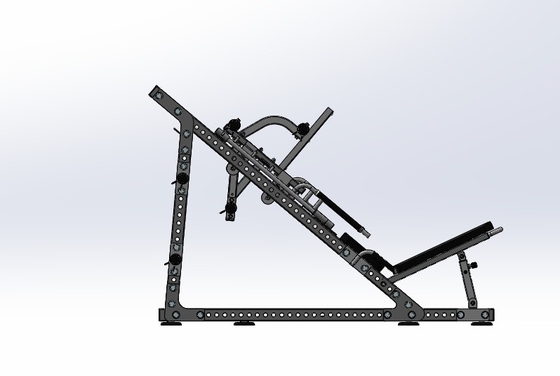 Medium Loader Plate Loaded Leg Press Hack Squat La adición perfecta a su gimnasio en casa
