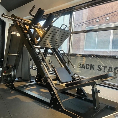 Adjustable doble función Pierna Prensa Placa Cargado Hack Squat máquina para gimnasio comercial