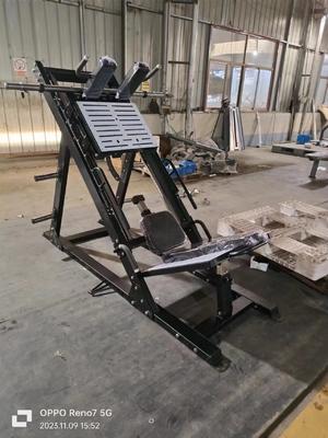 Adjustable doble función Pierna Prensa Placa Cargado Hack Squat máquina para gimnasio comercial