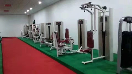 Equipo de gimnasio comercial Máquina ajustable para ejercicios de espalda con 1500*1200*1750 mm de tamaño