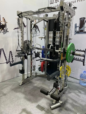Máquina Smith de acero multifuncional todo en uno para entrenamiento deportivo y ejercicio de pecho