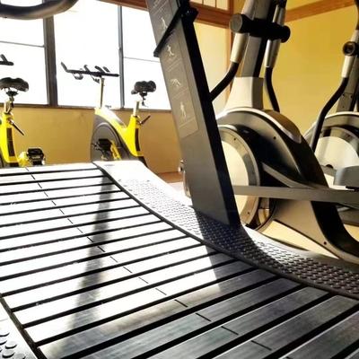 Pantalla LED Caminadora curva auto-generadora para gimnasio comercial Caminando Entrenamiento cardiovascular