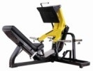 Gimnasio comercial Pedal invertido y cuclillas Placa de cuclillas Cargado Prensa de piernas 45 Equipo de fuerza