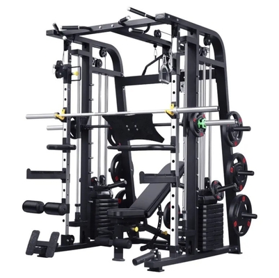 Casa Estación de entrenamiento de levantamiento de pesas multifunción con máquina Smith Unisex