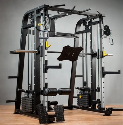 Casa Estación de entrenamiento de levantamiento de pesas multifunción con máquina Smith Unisex