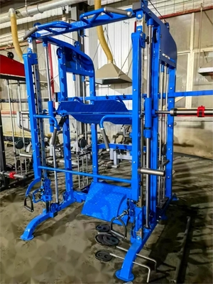 Máquina Smith de acero multifuncional de carga grande para entrenamiento de brazos de hombro y pecho