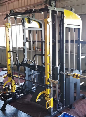Máquina Smith de acero multifuncional de carga grande para entrenamiento de brazos de hombro y pecho
