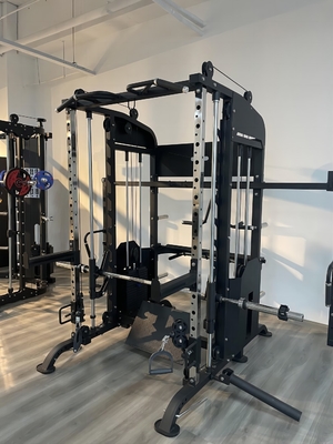 Máquina Smith de acero multifuncional de carga grande para entrenamiento de brazos de hombro y pecho