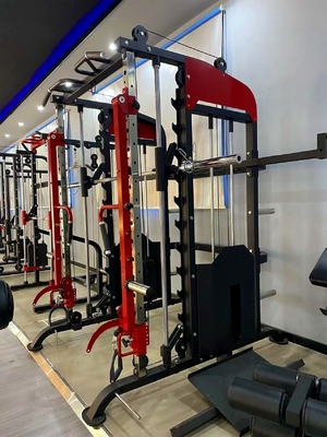 Máquina Smith de acero multifuncional de carga grande para entrenamiento de brazos de hombro y pecho