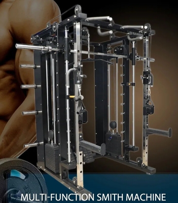 Equipo de gimnasio de acero todo en uno para necesidades personalizadas en gimnasio multifuncional interior