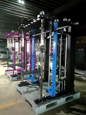 Equipo de gimnasio de acero todo en uno para necesidades personalizadas en gimnasio multifuncional interior