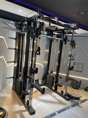 Tubo de acero Q235 Entrenador funcional máquina Smith todo en uno para el fitness integral