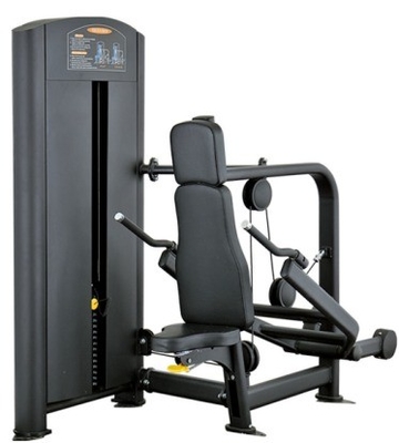 Logotipo personalizado disponible en la máquina de empuje de tríceps de acero para equipos comerciales de gimnasio