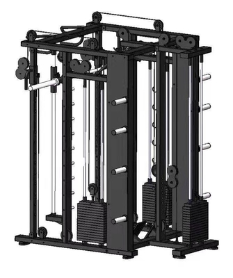 Unisex Estación de entrenamiento de fuerza multifuncional Fitness Rack Entrenador funcional Gimnasio en casa