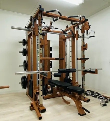 Unisex Estación de entrenamiento de fuerza multifuncional Fitness Rack Entrenador funcional Gimnasio en casa
