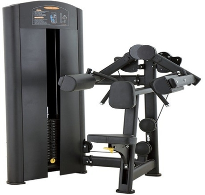 Equipo de gimnasio de acero cargado sentado hombros horizontales brazos entrenamiento comercial