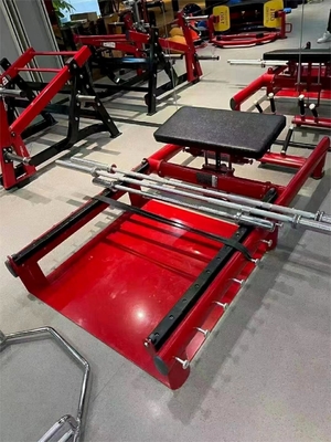 Banco de empuje de cadera de puente de glúteo ponderado ajustable para universales en gimnasios comerciales