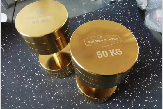 Experimenta el poder de nuestras mancuernas cromadas para entrenamiento de fuerza 2.5kg-100kg