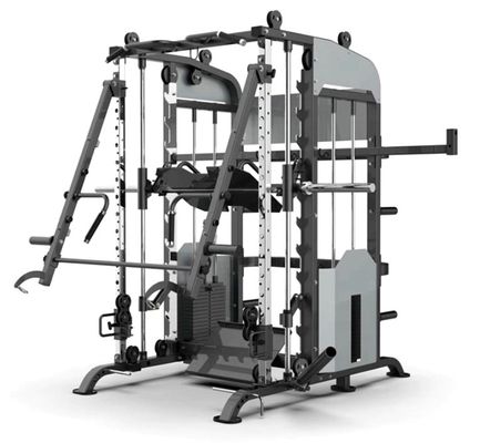 Inicio Ejercicio Cuerpo en forma Comercial Pulley ajustable Pierna Prensa Multi Gimnasio Máquina Smith