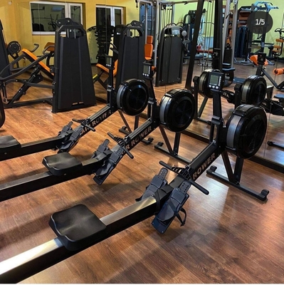 Unisex 35kg Indoor Plegable Sentado Máquina de remo aéreo La mejor opción para los entrenamientos cardiovasculares