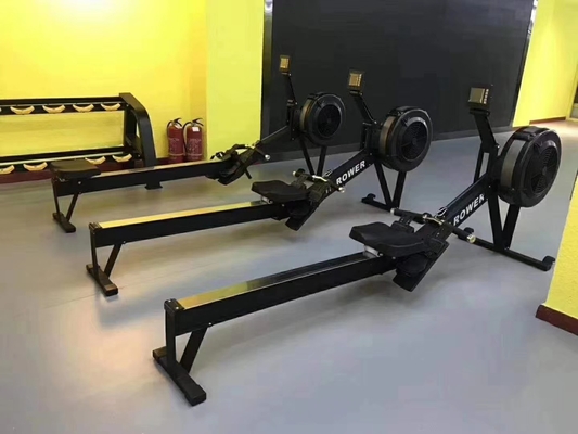 Unisex 35kg Indoor Plegable Sentado Máquina de remo aéreo La mejor opción para los entrenamientos cardiovasculares