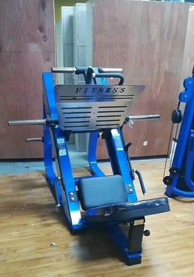 Entrenador de prensas para piernas para entrenamiento de fuerza gimnasio de acondicionamiento físico 45 grados placa de peso cargada