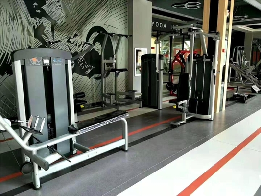 Máquina de gimnasia universal para el pecho espalda hombro brazos pectoral Selección de carga de alfiler de mosca