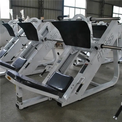 Entrenador de prensas para piernas para entrenamiento de fuerza gimnasio de acondicionamiento físico 45 grados placa de peso cargada