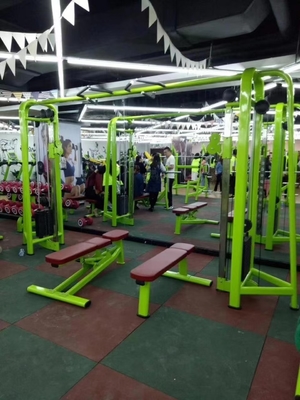 Ejercicio de potencia Entrenador funcional Prensa de pecho Máquinas cargadas con pines Máquina de cruce de cables