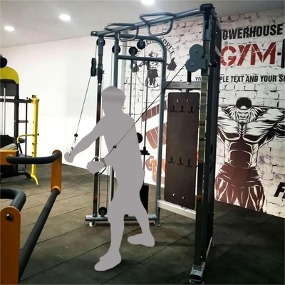 Equipo de entrenamiento deportivo 1300*2010*2110mm Entrenador multifuncional de cable estilo gimnasio en casa