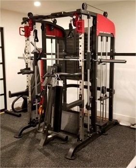Equipo de entrenamiento de fuerza de jaula de potencia multifunción con 1753*2350*2176mm Tamaño